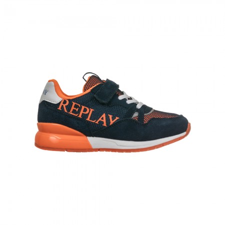 Sneaker Replay JS260006L 2074 Μπλε/πορτοκαλί 